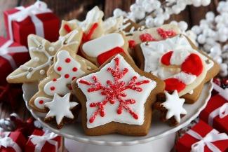 Christmas cookies at the Indian Park School House in Sedalia, Colorado